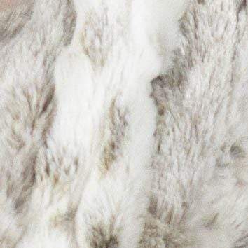 Wilderspin Scarves Faux Fur Infinity Wilderspin Snow Leopard Print Faux Fur Infinity Scarf